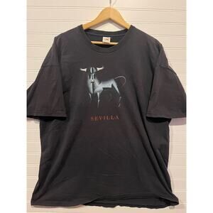 Vintage 99s Sevilla Bull promo graphic tee